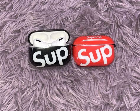 supreme airpod pro case